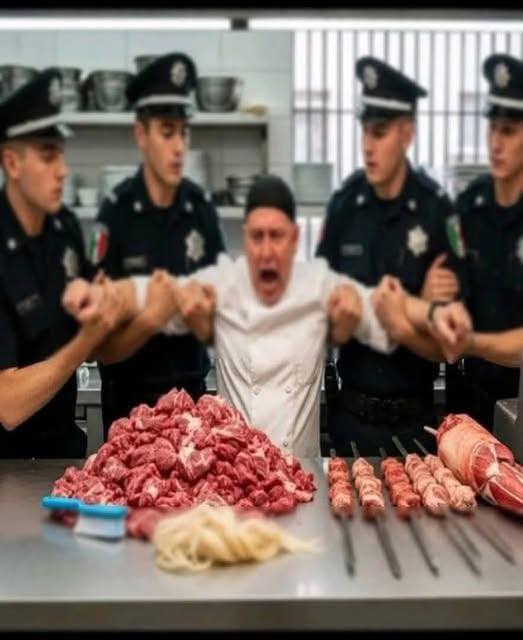 Breaking news: Man arrested in Mexico for selling meat… See more
