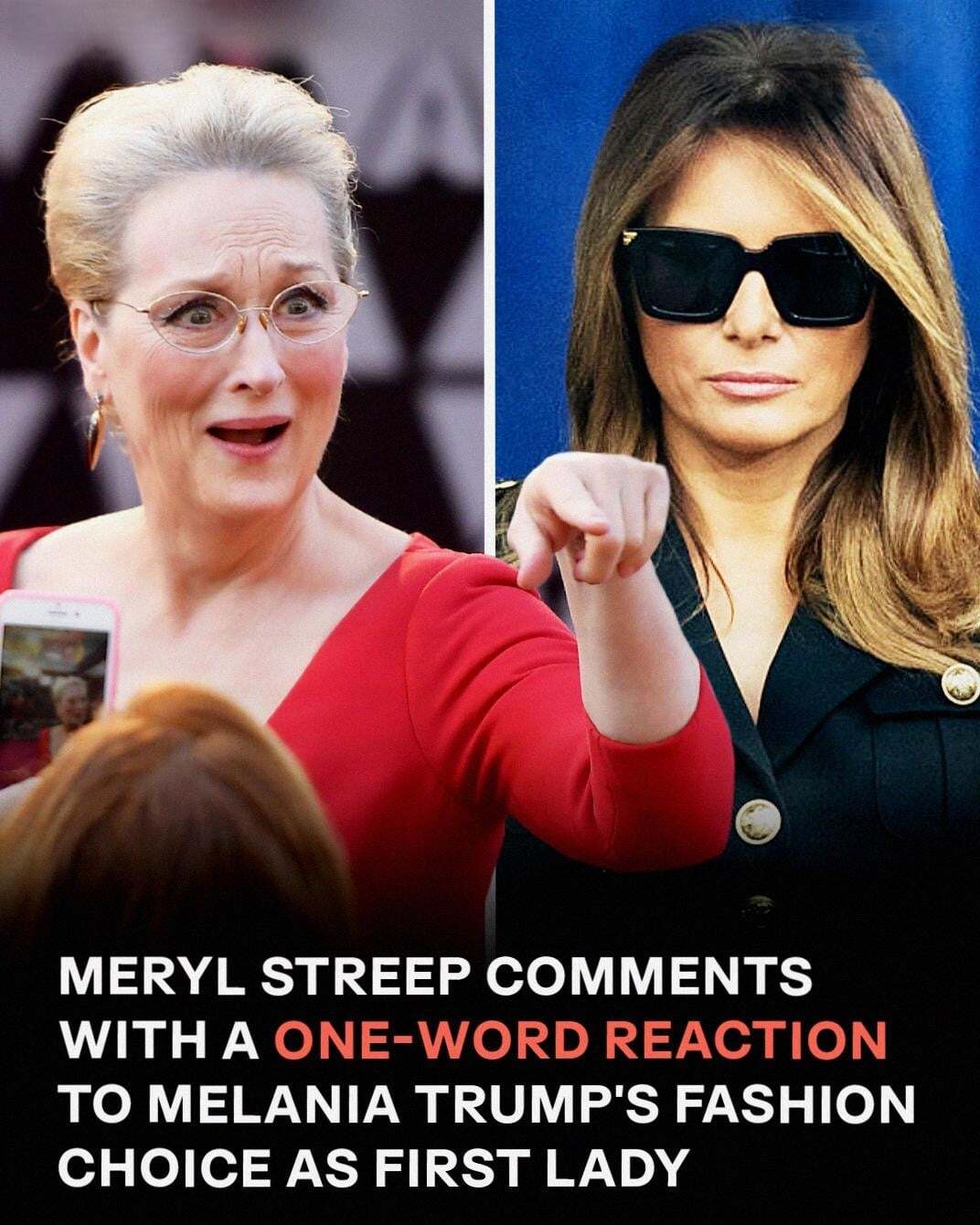 Meryl Streep Criticizes Melania Trump’s Fashion Choice in Vogue Cover Interview with Anna Wintour