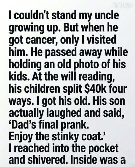 They Laughed at the Coat… But He Was the Only One Who Understood