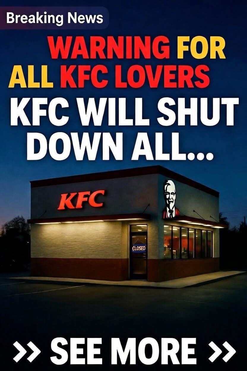 KFC Redefines the Meaning of Always Open by Removing Restaurant Doors, Transforming Entrances into Bold Advertising Statements