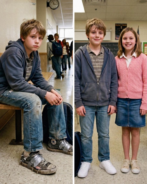 My 12-year-old daughter saved up money to buy new sneakers for a boy in her class — the next day, the principal called me and shouted, “Come to school immediately! Something has happened, and she’s involved!”