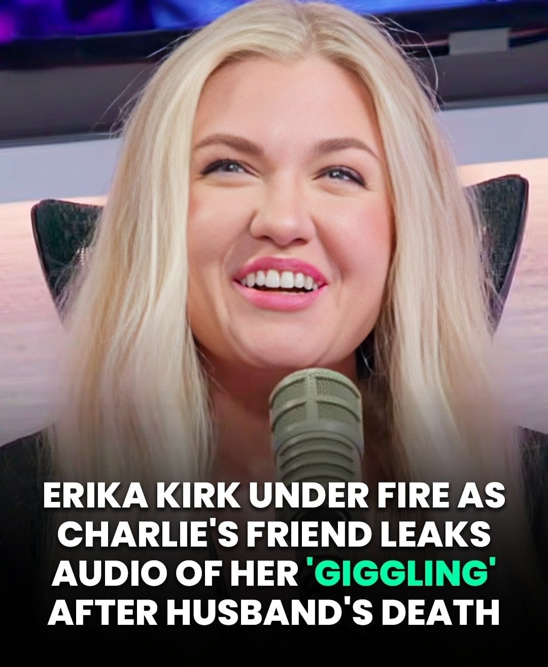 Erika Kirk Faces Backlash After Alleged Audio Leak Following Husband’s Death