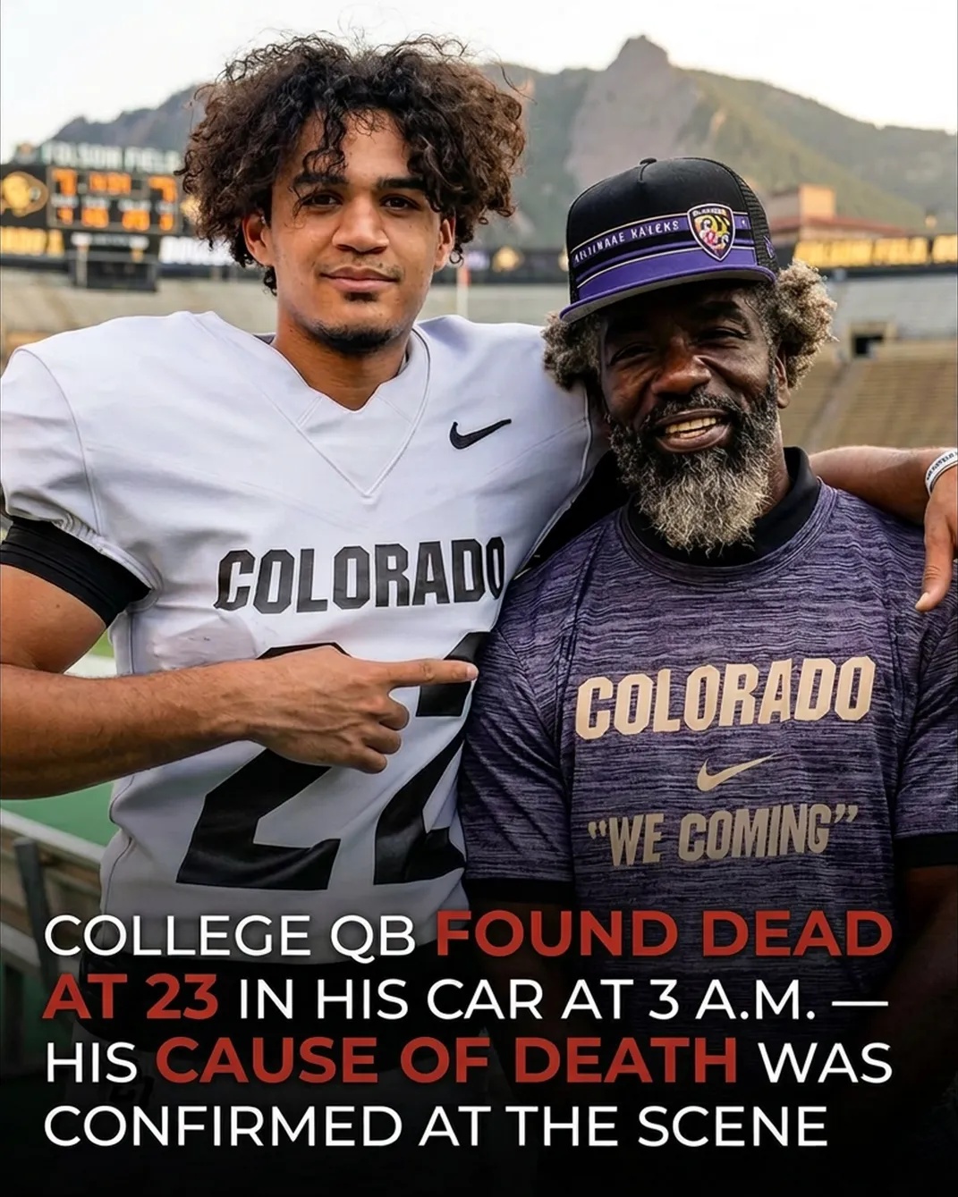 💔 The Colorado football community is in mourning following the heartbreaking loss of a 23-year-old quarterback, leaving teammates, coaches, and fans in shock. 🕊️