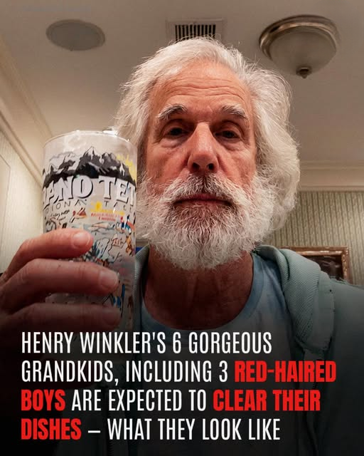 At 80, Henry Winkler takes great pride in his seven adorable grandchildren—but in his family, even the cutest kids have responsibilities. The beloved star has shared that his grandkids are expected to help out, including clearing their own dishes, reinforcing the importance of manners and gratitude.