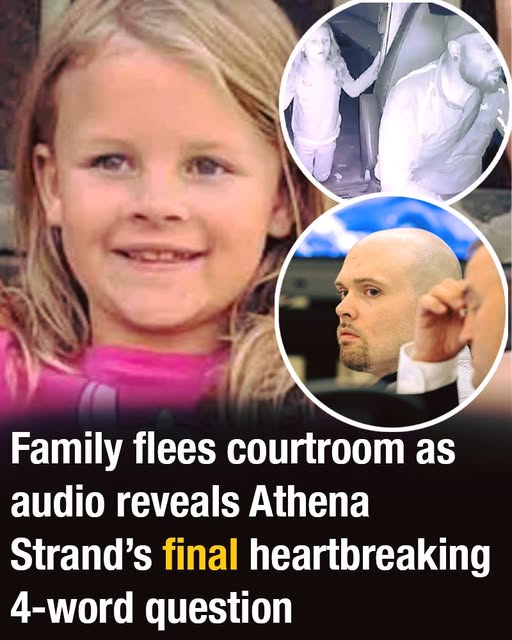Family Leaves Courtroom as Audio Reveals Emotional Final Words in Athena Strand Case