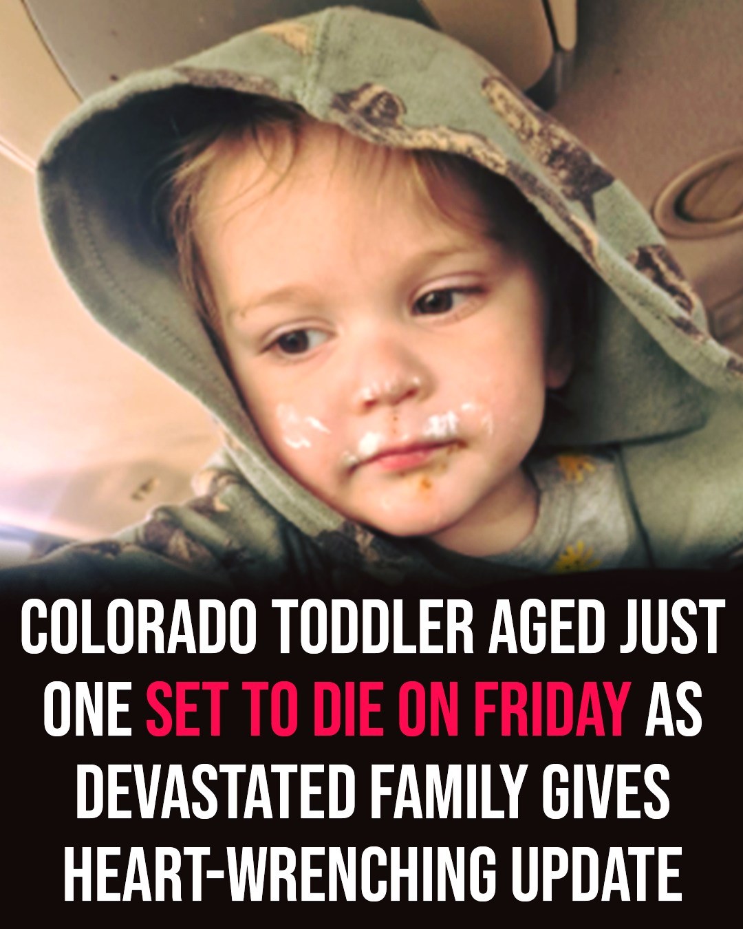 A Colorado family has shared a heartbreaking update on their toddler’s critical health condition.