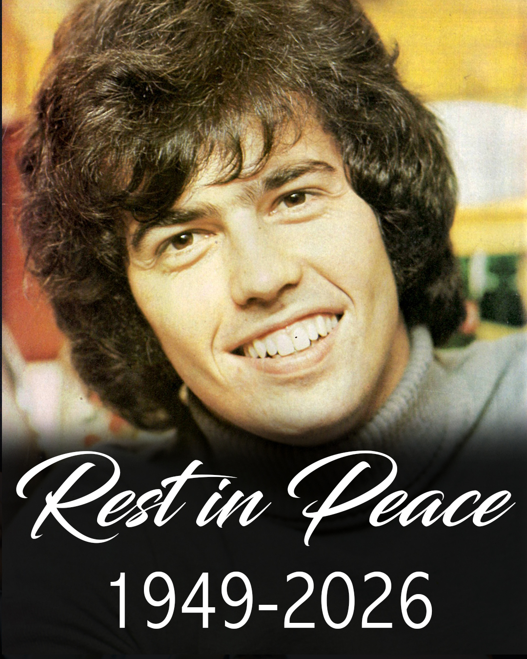Alan Osmond, the eldest member of The Osmonds, has passed away at the age of 76 💔