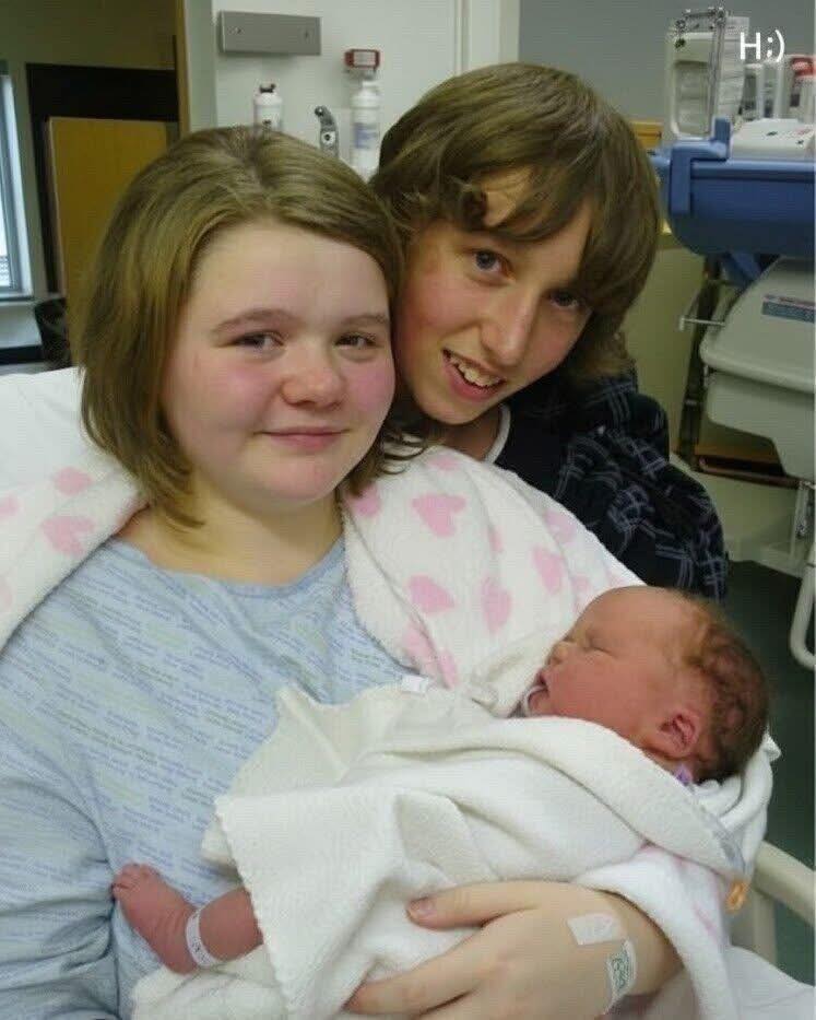 Britain’s youngest known parents were only 12 and 13 years old when they had a child together.
