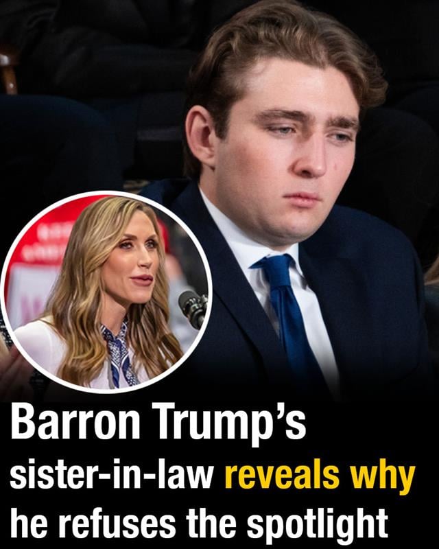 Barron Trump’s sister-in-law explains why he stays out of the spotlight 👀