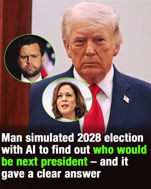A man turns to AI to predict the next U.S. president—and the answer catches everyone off guard. 😳
