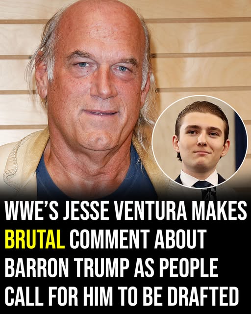 WWE legend Jesse Ventura sparks controversy with blunt remarks about Barron Trump amid draft debate