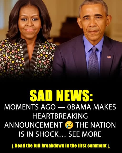 Breaking update: Recent reports concerning the Obama family have emerged