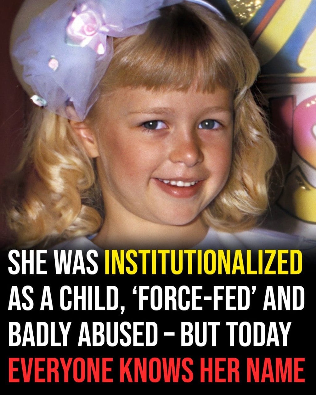 Controlled by strict rules, subjected to forced medication, and stripped of a normal childhood — her story stayed hidden for years. Today, the truth is out, and her name is known around the world.