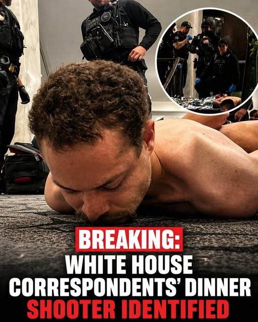 BREAKING: Suspect identified in White House Correspondents’ Dinner shooting incident 🚨 Full details emerging