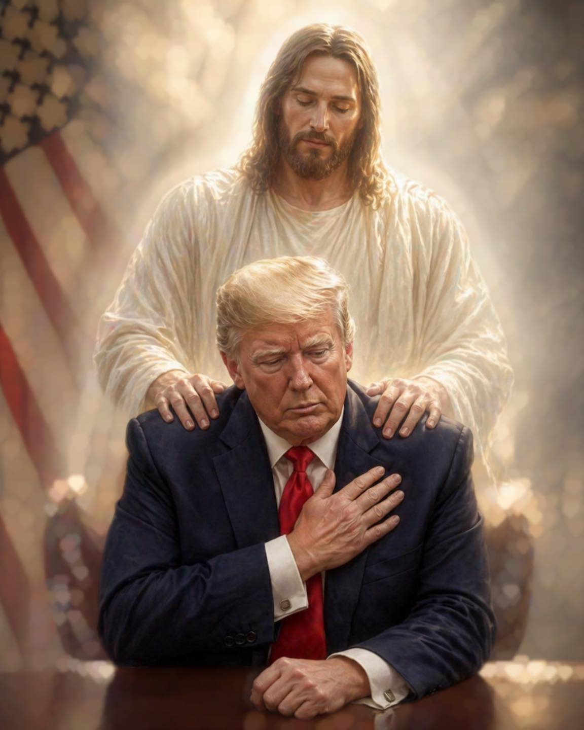 Lord, we ask You to watch over him as he bears heavy responsibilities for a nation. Give him strength, clarity, and peace as he continues his work, and surround him with wisdom and steady support.