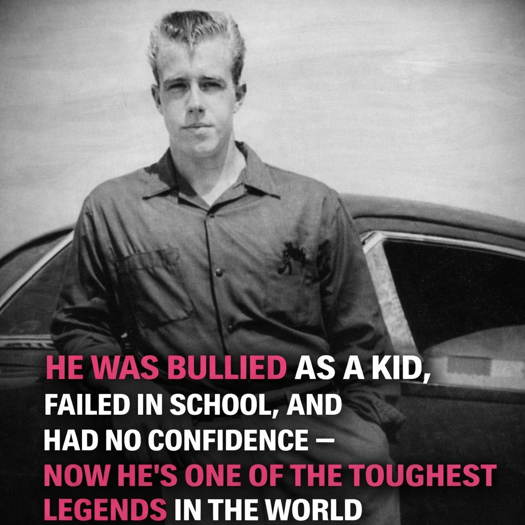 He grew up shy, bullied, and lacking confidence — yet went on to become one of the most iconic and toughest action legends the world has ever known.