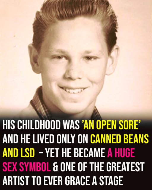 Before his rise to fame as one of rock’s most controversial figures, he endured a turbulent period of survival, relying on little more than canned beans and LSD to get by.