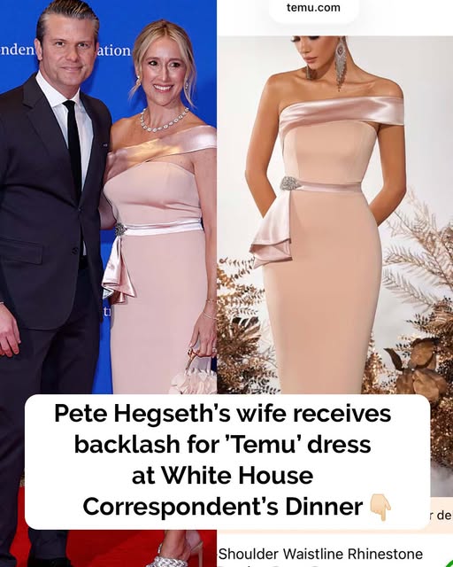 “Internet reacts to Pete Hegseth’s wife’s outfit, calling it ‘Temu’ style”