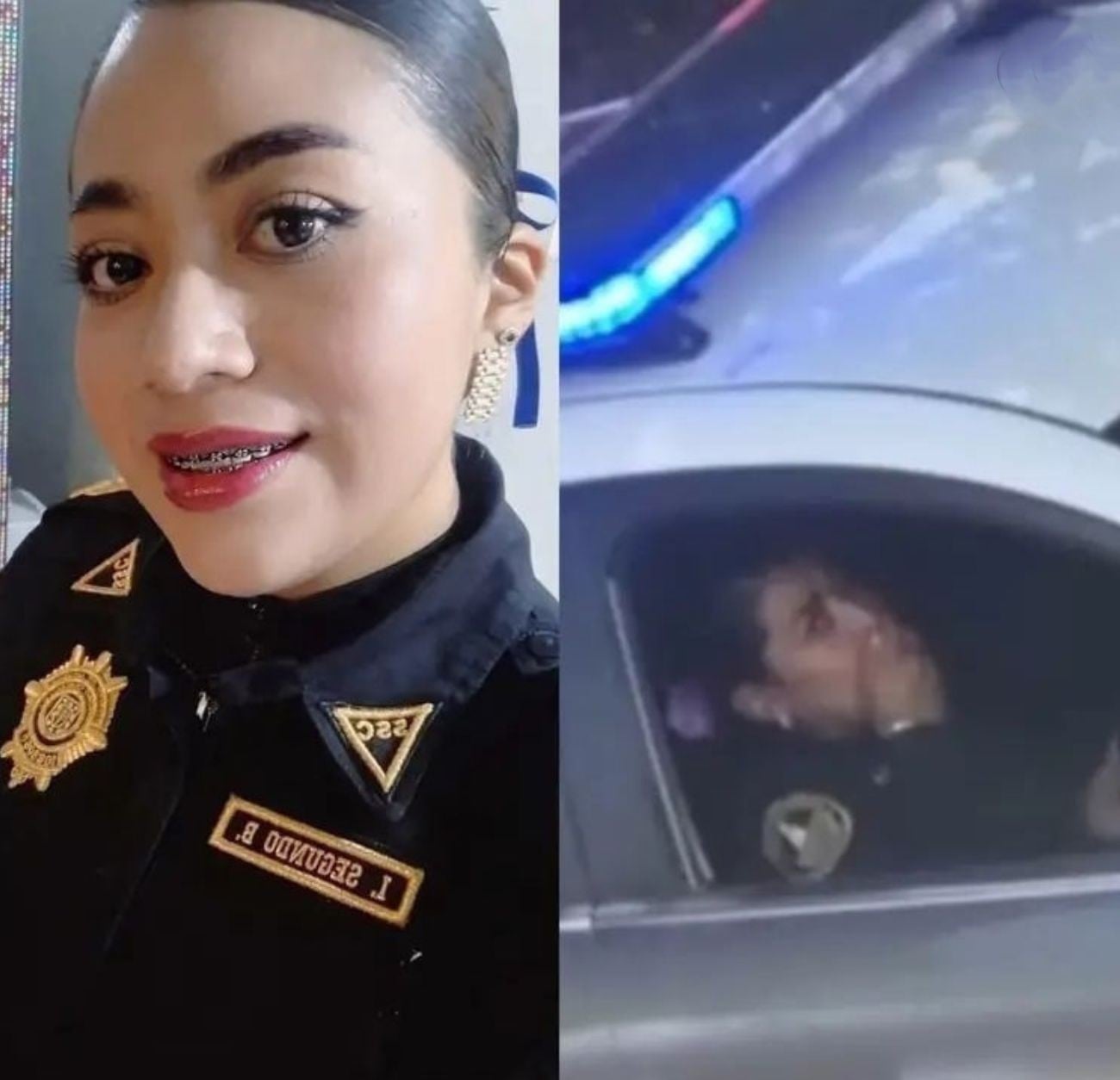 A young police officer was recorded after finishing her shift—what happened next caught attention.