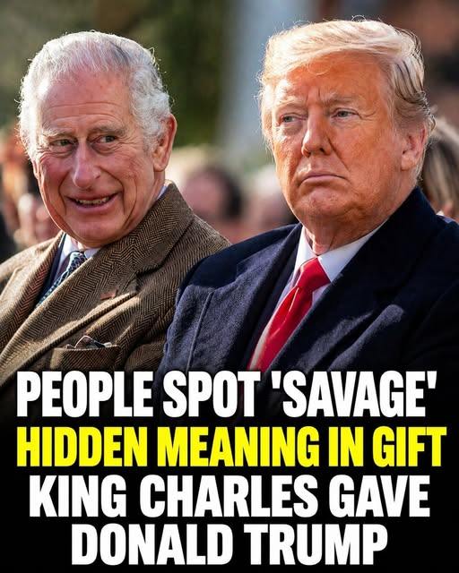 Some are speculating that King Charles may have sent a subtle message to Trump
