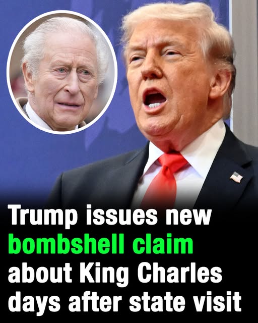 Donald Trump has made a fresh explosive claim regarding King Charles just days after his state visit 😮👀