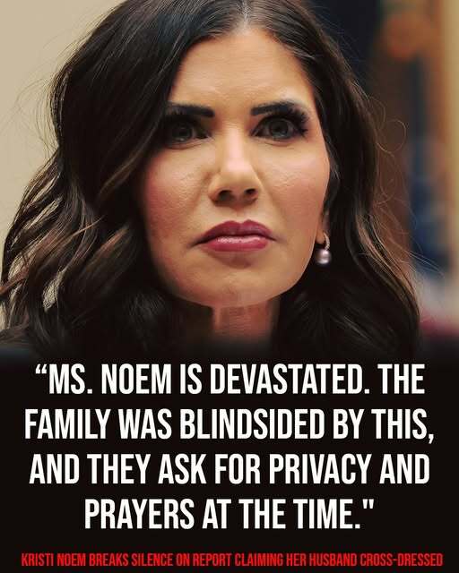 Kristi Noem Responds After Controversy Emerges Involving Allegations About Her Husband