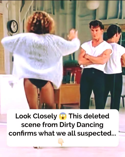 A deleted scene from Dirty Dancing appears to confirm what many fans had long suspected.