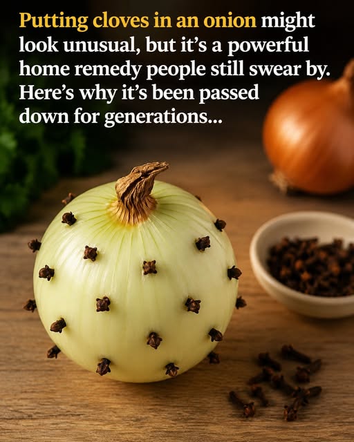 Benefits of Putting Cloves in an Onion: The Powerful Home Remedy People Still Swear By