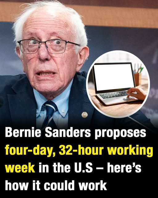Bernie Sanders pushes for a four-day, 32-hour workweek in the United States — here’s what the proposal could look like in practice
