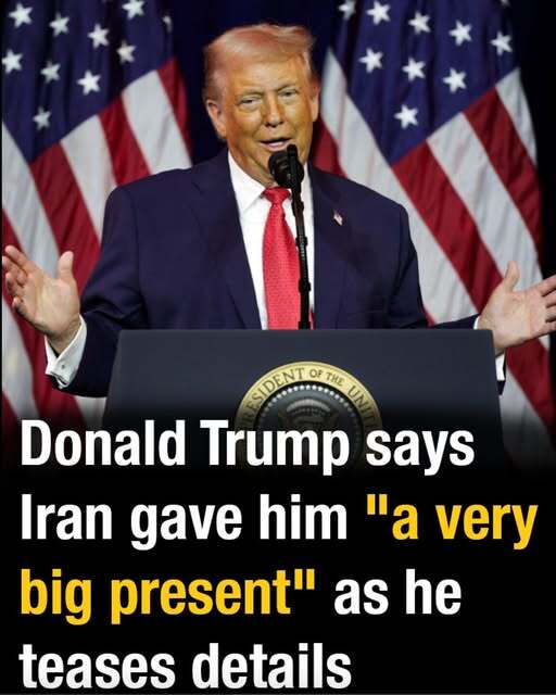He said it was “worth an enormous sum of money” 👀