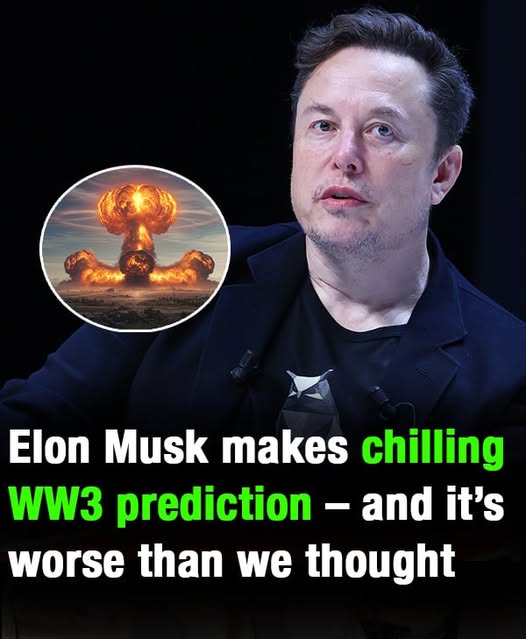 Elon Musk issues a grim warning about World War III — and the outlook may be even more alarming than expected 🚨