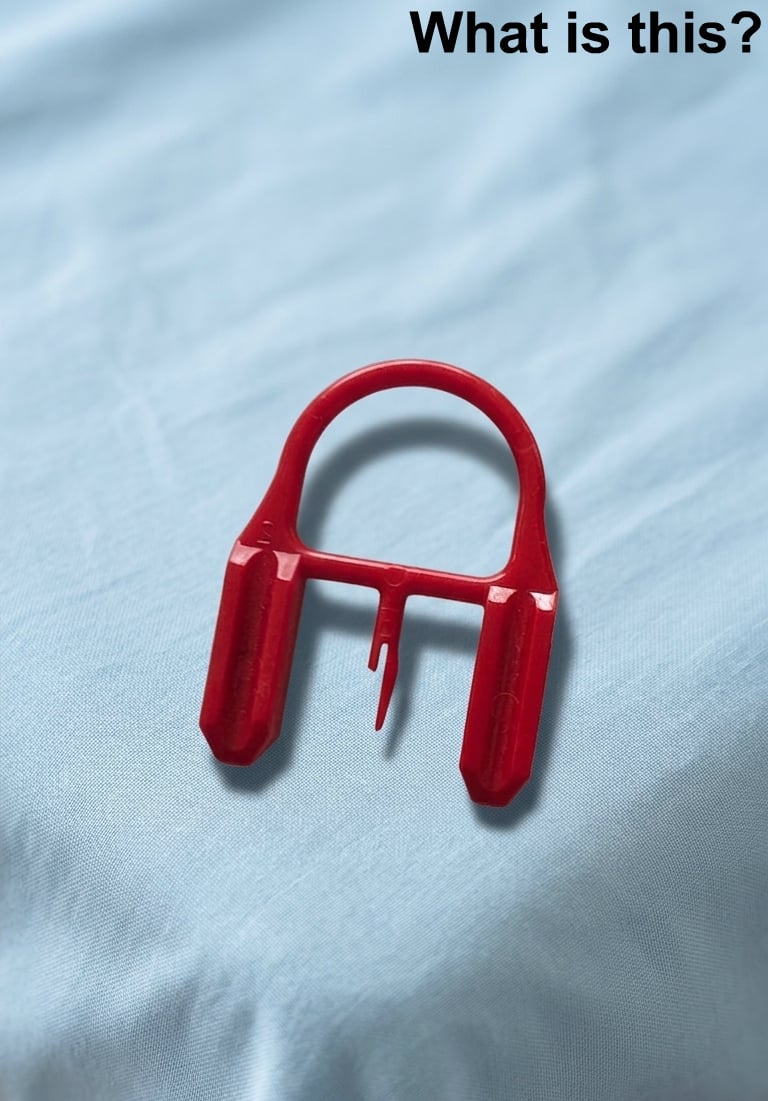 I found this in my son’s junk drawer and I’m not sure what it is or what it belongs to. Any ideas what it could be?