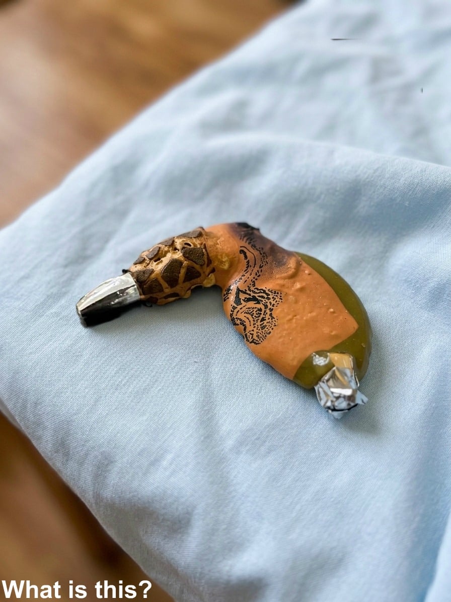 Found sitting in the oven after Thanksgiving dinner…