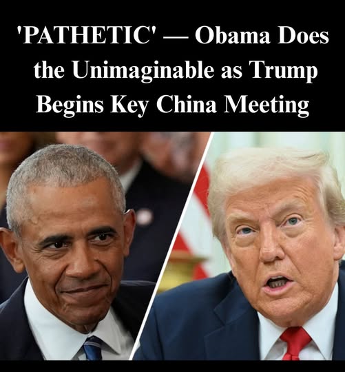 Obama Criticizes Trump as High-Stakes China Meeting Gets Underway