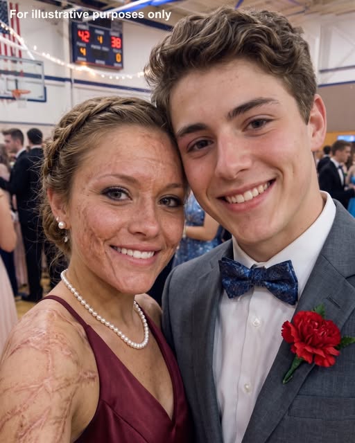 The Boy Who Asked Me to Prom Even Though Everyone Avoided My Scars — The Next Morning, Police Were Waiting at My Door