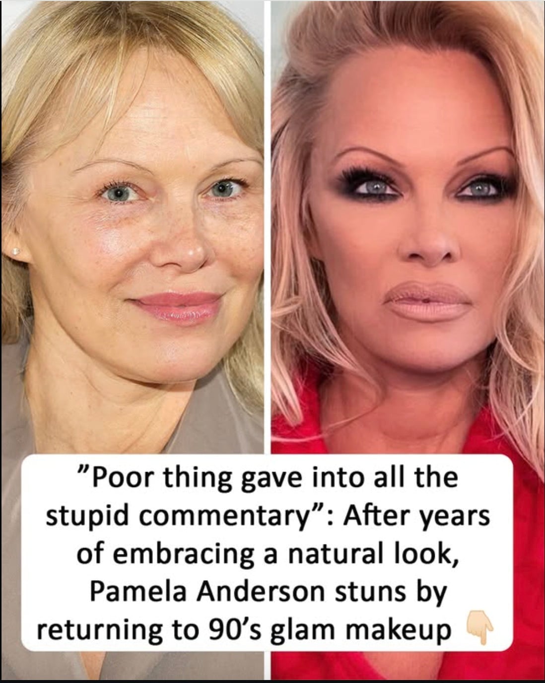 “Pamela Anderson shocks fans as she returns to her iconic ’90s style”