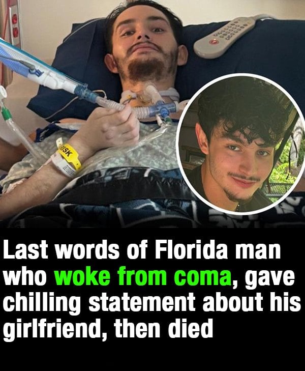 Florida man wakes from coma and makes a chilling claim about his girlfriend—what he said changed everything… 😳👇